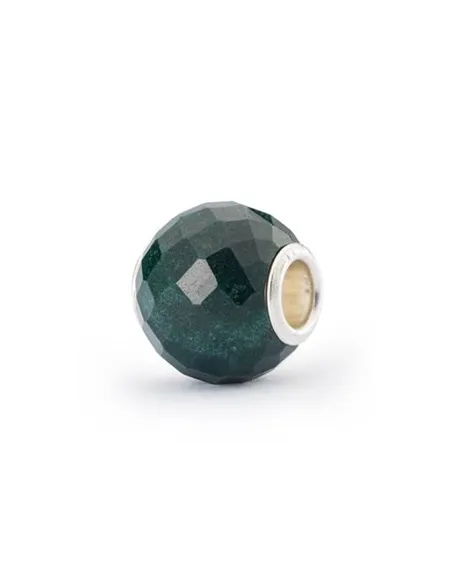 Trollbeads Calcedonio Verde Rotondo Sfaccettato | Agold