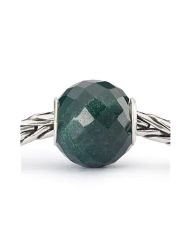 Trollbeads Calcedonio Verde Rotondo Sfaccettato | Agold