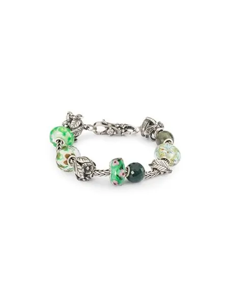 Trollbeads Calcedonio Verde Rotondo Sfaccettato | Agold