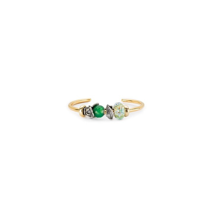 Trollbeads Onice Verde Rotondo Sfaccettato