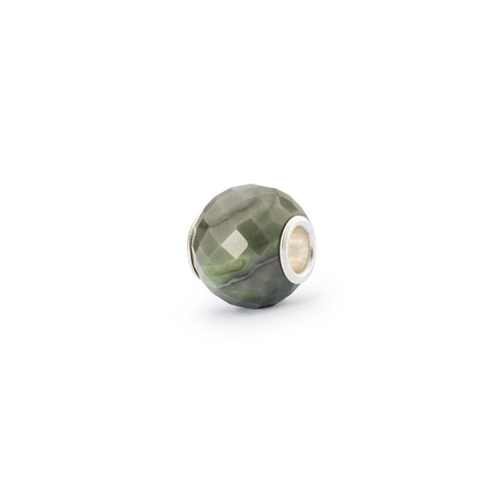Trollbeads Calcite Verde Rotonda Sfaccettata