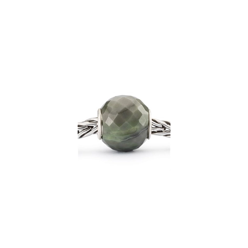 Trollbeads Calcite Verde Rotonda Sfaccettata | Agold