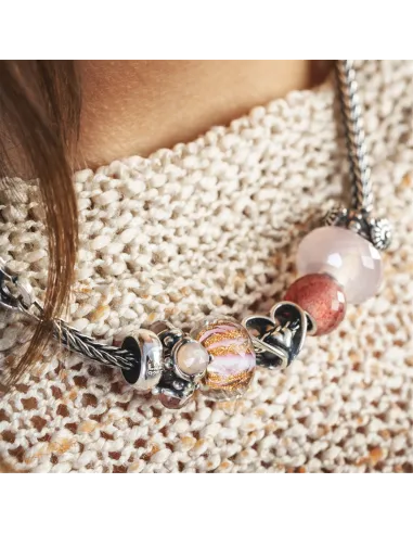 Trollbeads Melodia Rosa | Agold