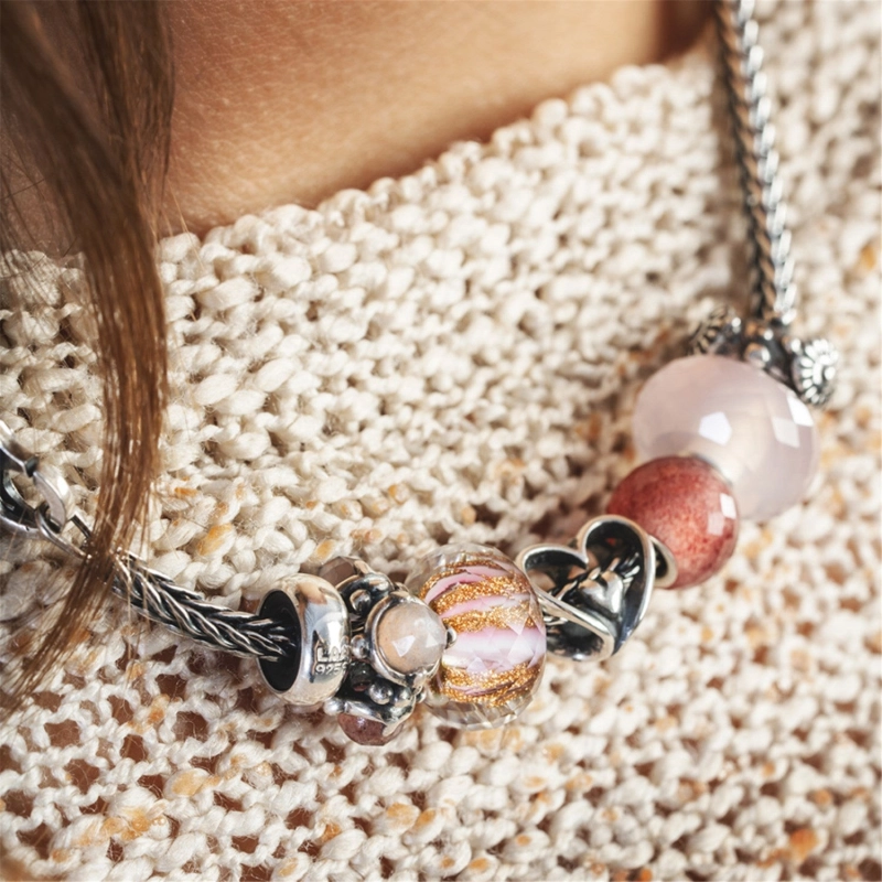 Trollbeads Melodia Rosa | Agold