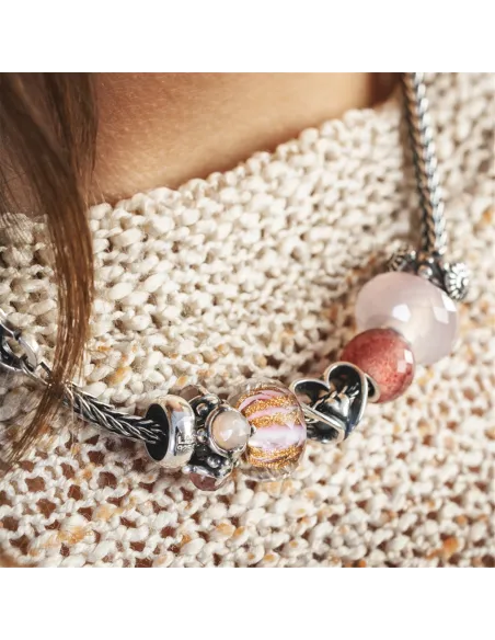 Trollbeads Melodia Rosa | Agold