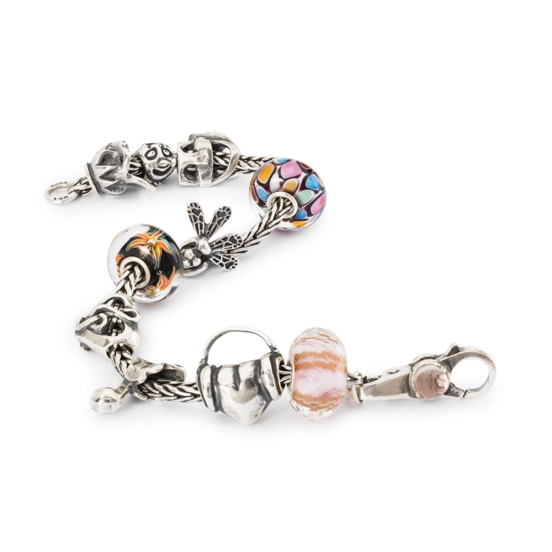 Trollbeads Melodia Rosa | Agold