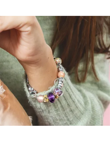 Trollbeads Melodia Viola | Agold