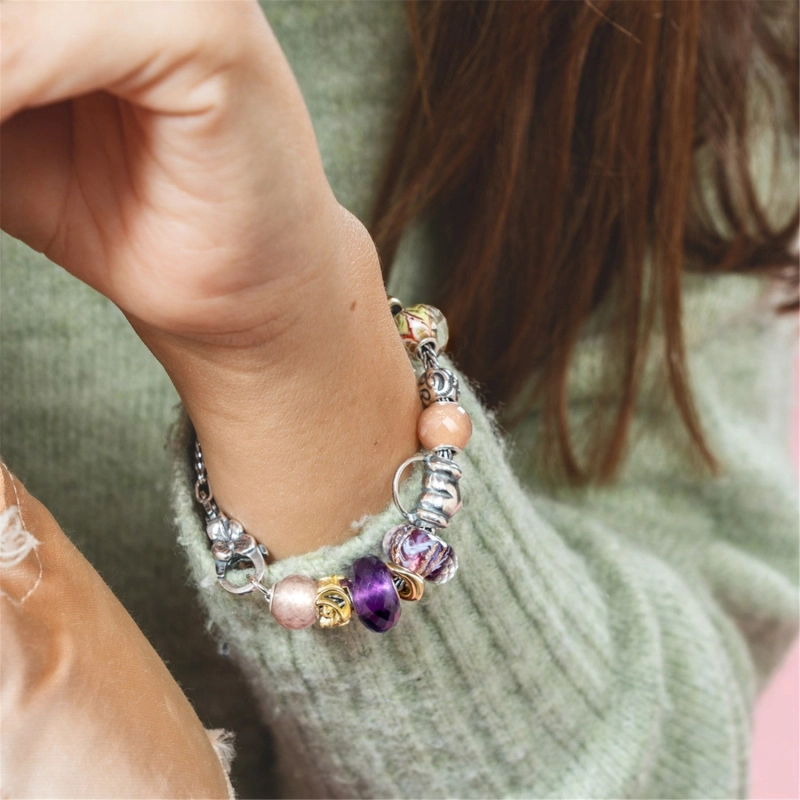 Trollbeads Melodia Viola | Agold