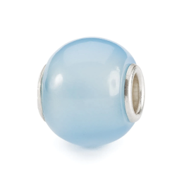 Trollbeads Agata Blu Chiaro Rotonda