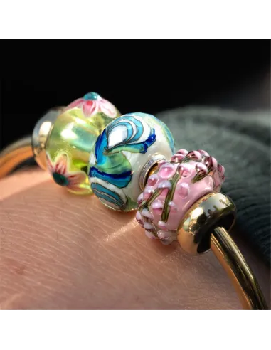 Trollbeads Limited Edition Boccioli Rosa | Agold