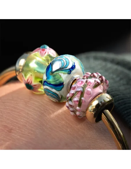 Trollbeads Limited Edition Boccioli Rosa | Agold