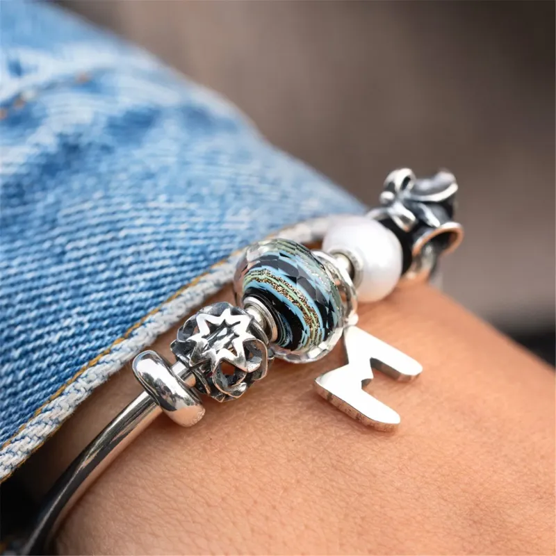 Trollbeads Lettera M | Agold