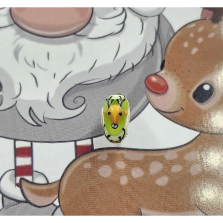 Trollbeads Unique Christmas Renna Armadillo | Agold