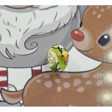 Trollbeads Unique Christmas Renna Armadillo | Agold