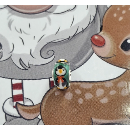 Trollbeads Unique Christmas Pinguino | Agold