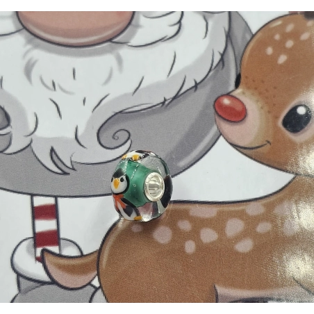 Trollbeads Unique Christmas Pinguino | Agold