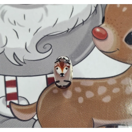 Trollbeads Unique Christmas Renna Armadillo | Agold