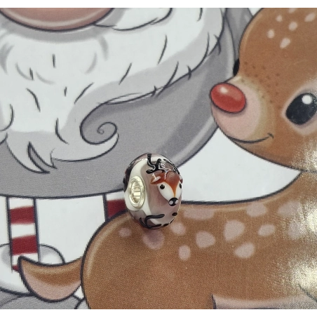 Trollbeads Unique Christmas Renna Armadillo | Agold