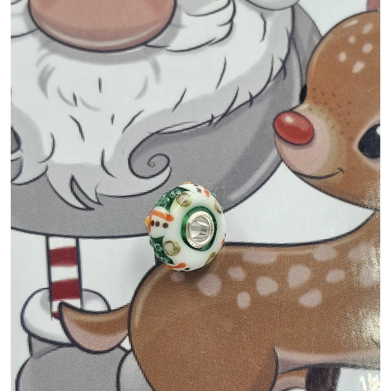 Trollbeads Unique Christmas Pupazzo di Neve | Agold