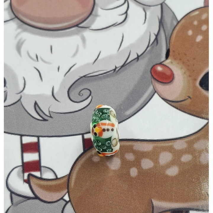Trollbeads Unique Christmas Pupazzo di Neve