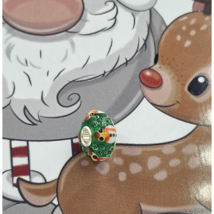 Trollbeads Unique Christmas Pupazzo di Neve