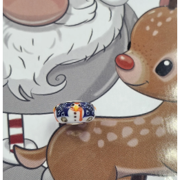 Trollbeads Unique Christmas Pupazzo di Neve