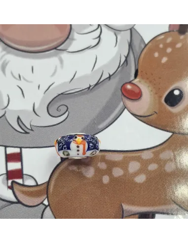 Trollbeads Unique Christmas Pupazzo di Neve | Agold
