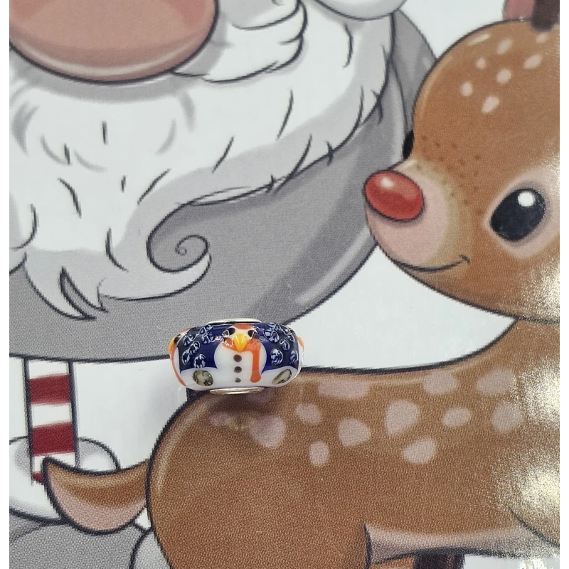 Trollbeads Unique Christmas Pupazzo di Neve | Agold