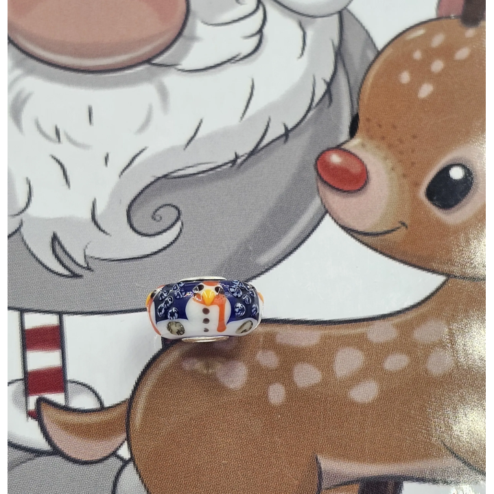 Trollbeads Unique Christmas Pupazzo di Neve