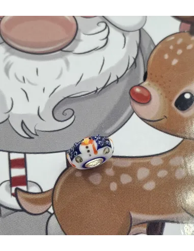 Trollbeads Unique Christmas Pupazzo di Neve | Agold