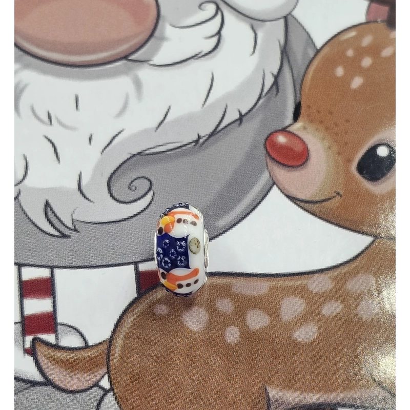 Trollbeads Unique Christmas Pupazzo di Neve | Agold