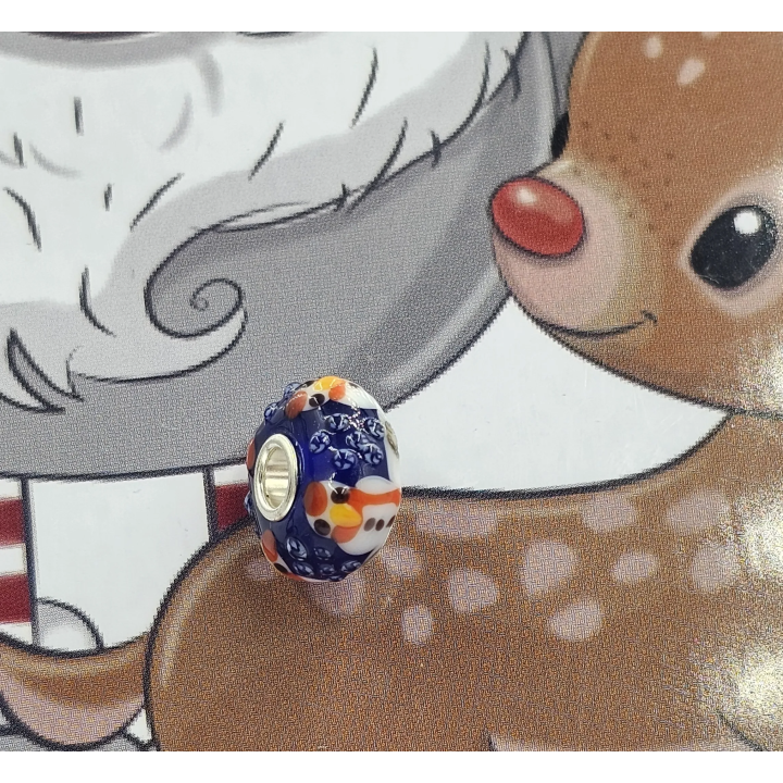 Trollbeads Unique Christmas Pupazzo di Neve