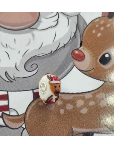 Trollbeads Unique Christmas Renna | Agold