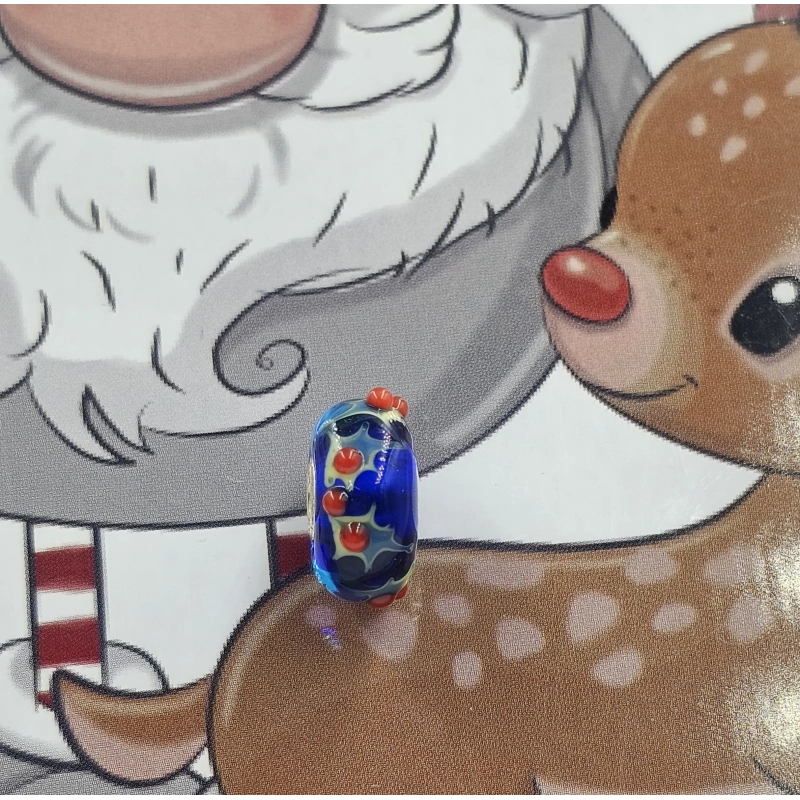 Trollbeads Unique Christmas Agrifoglio | Agold