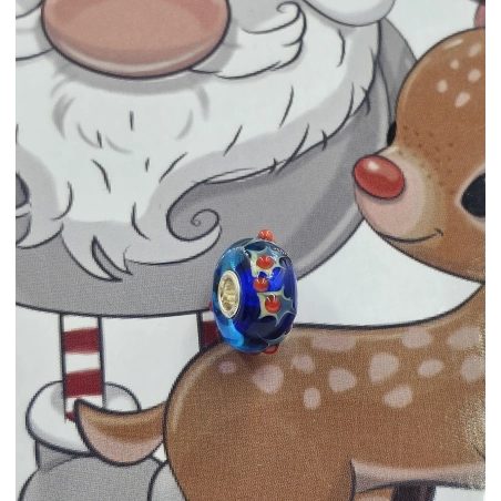 Trollbeads Unique Christmas Agrifoglio | Agold