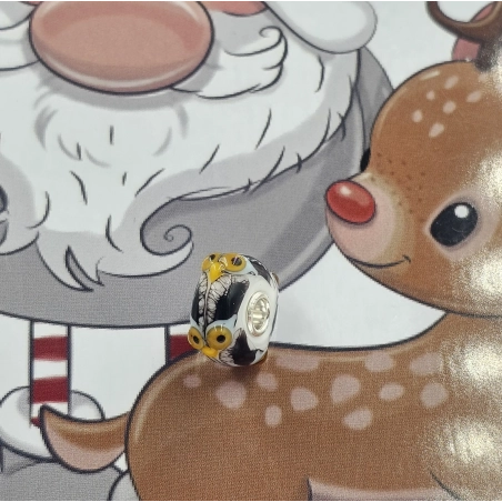 Trollbeads Unique Christmas Gufo | Agold