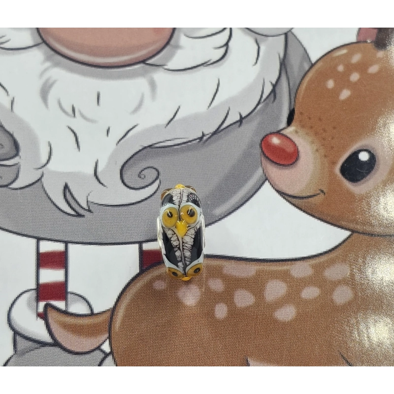 Trollbeads Unique Christmas Gufo | Agold