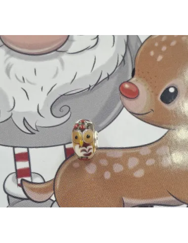 Trollbeads Unique Christmas Gufo | Agold