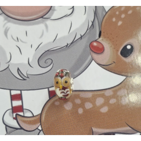 Trollbeads Unique Christmas Gufo | Agold