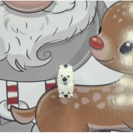 Trollbeads Unique Christmas Orsetto | Agold