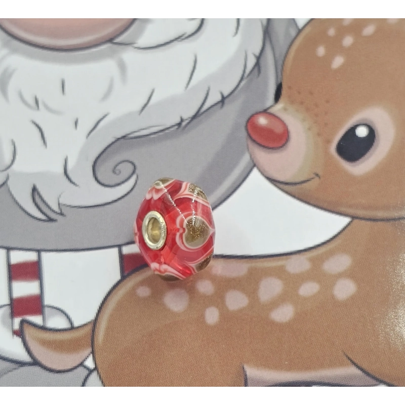 Trollbeads Unique Christmas Cuori | Agold