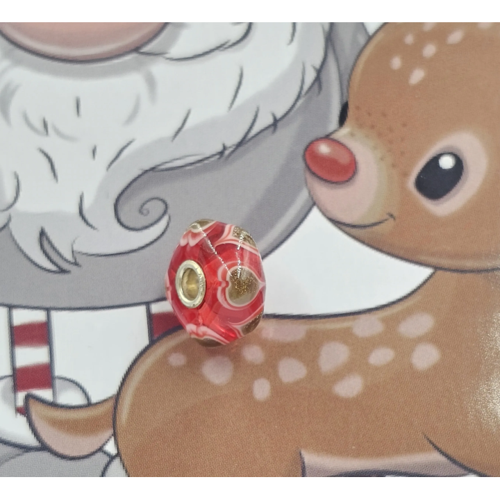 Trollbeads Unique Christmas Cuori