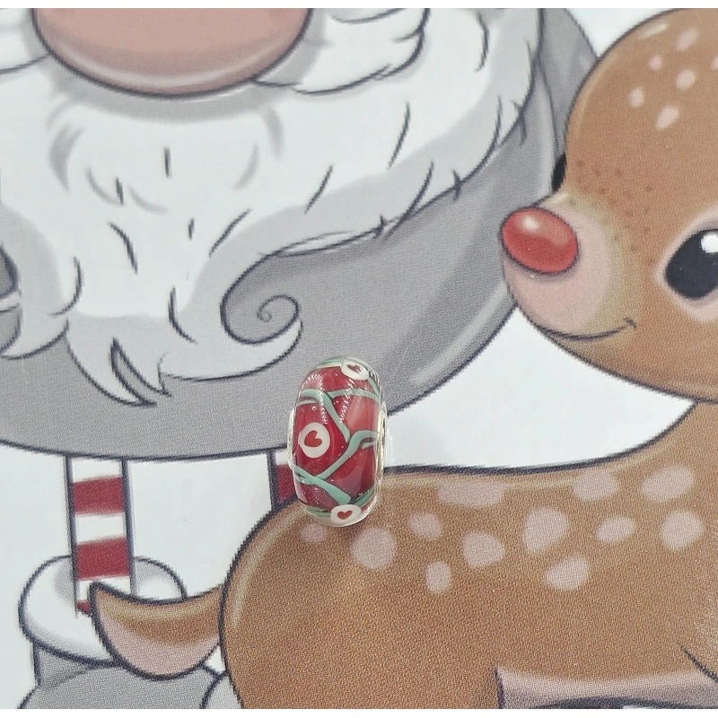 Trollbeads Unique Christmas Intreccio di Cuori | Agold