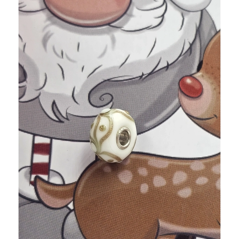 Trollbeads Unique Christmas Foglia | Agold