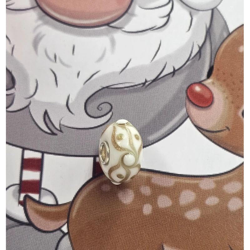 Trollbeads Unique Christmas Foglia | Agold