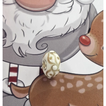 Trollbeads Unique Christmas Foglia | Agold