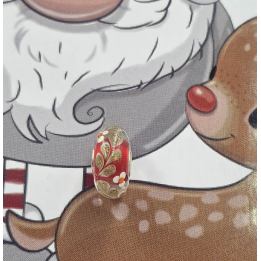 Trollbeads Unique Christmas Foglia