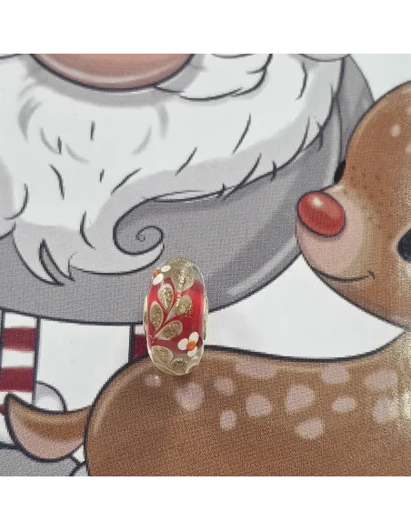 Trollbeads Unique Christmas Foglia | Agold