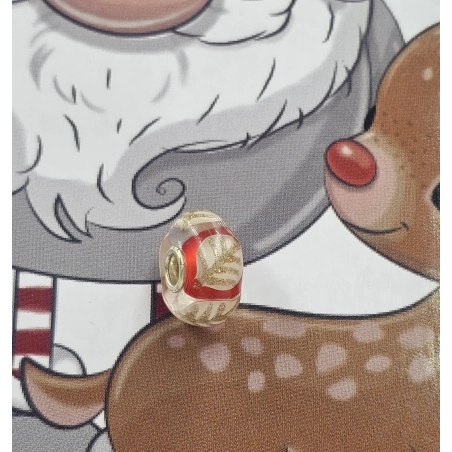 Trollbeads Unique Christmas Foglia | Agold