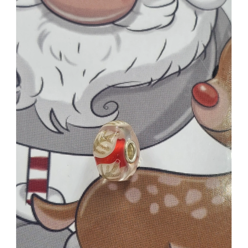 Trollbeads Unique Christmas Foglia | Agold